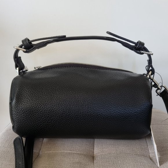 Calvin Klein Leather Two Way Bag - Leather Crossbody or Leather Handbag - Picture 14 of 16